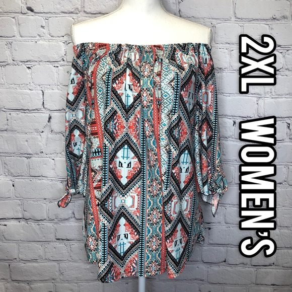 Bobbie Brooks Tops - Bobbie Brooks off the shoulder top plus size